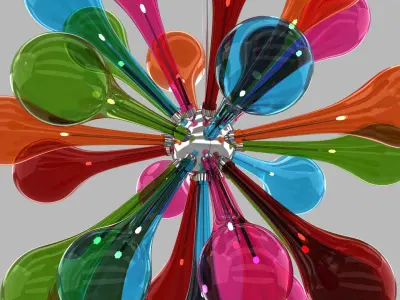 Decorative Ceiling Lamp 3D model