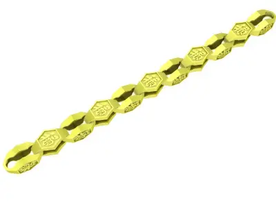 Luxury Geometric Link Bracelet Jewelry 3D Model 4128 3D print model