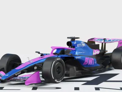 F1 Alpine A526 2026 3D model