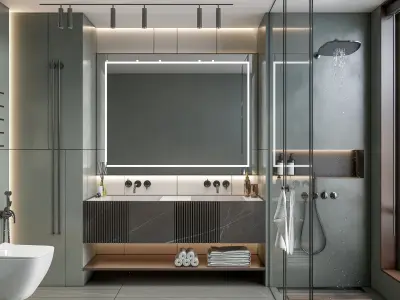 Bathroom 78 3D model