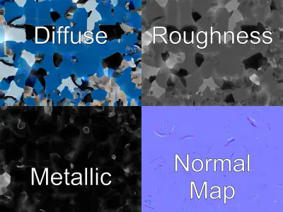 Futuristic Urban Flying Car Pod Model Pack Low-poly 3D model