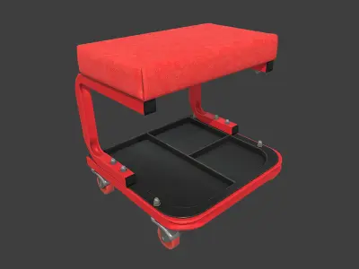 Rolling Creeper Low-poly 3D model