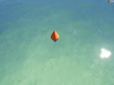 Buoy signal 2 lod  adapted for videogames  Unreal Engine 4  Low-poly 3D model