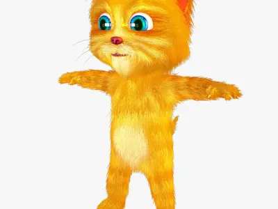 Red Cat 3D model