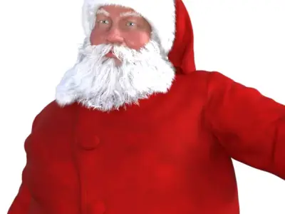 Santa Is Coming 3D model