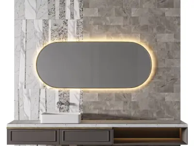 Luxury Bathroom 112 3D model