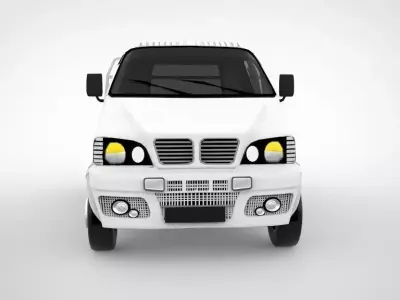 Dfm truck 1 3 Free 3D model