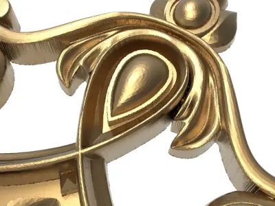  decorative pattern ready for 3D printing 3D model