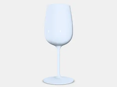 STORSINT White wine glass Low-poly 3D model