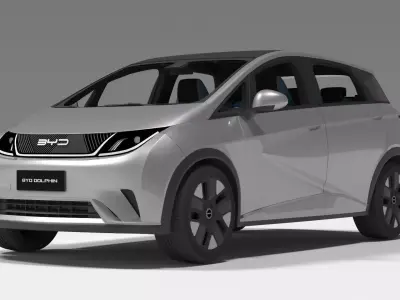 BYD Dolphin 3D model
