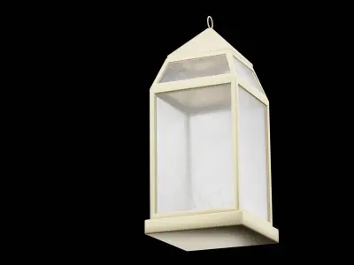 Christmas Lantern Low-poly 3D model