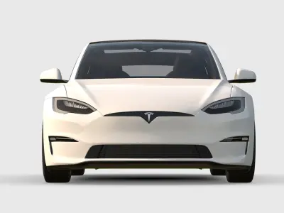 Tesla Model S Plaid 3D model