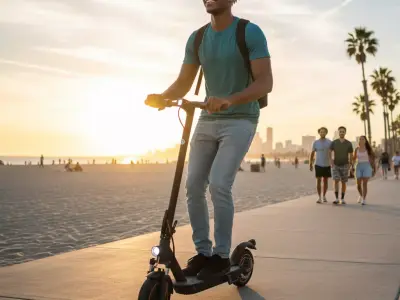 Scooter Low-poly 3D model