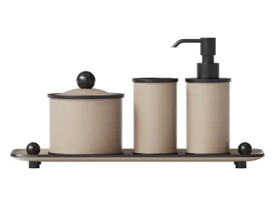 Pinetti Olimpia Bathroom Set 3D model