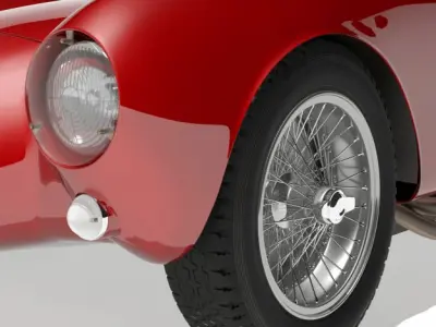 1953 Maserati A6 GCS 53 Pininfarina Berlinetta 3D model