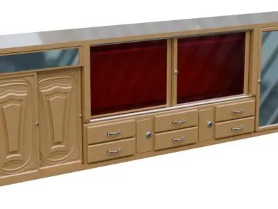 Dressing room 3D model buy
