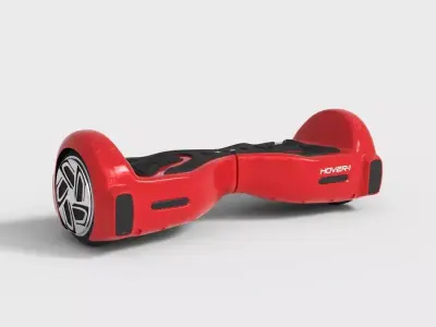 H1 HOVERBOARD Low-poly 3D model
