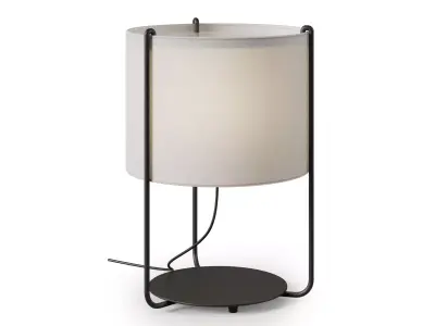 Table lamp Faro Barcelona DRUM 3D model