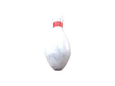 Duckpin Bowling v1 002 Low-poly 3D model