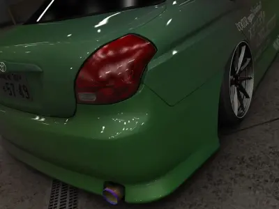 Toyota Verossa VR25 1GZ-FE  3D model