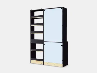 HAVSTA Storage combination 7 Low-poly 3D model