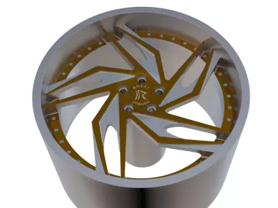 RUCCI FORGED breitling WHEEL 3D PRINT MODEL 3D print model