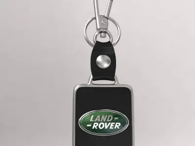Land Rover car logo keychain 3d model 3D model