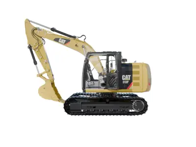 CAT excavator 312F 313F High Quality Cab 3D model