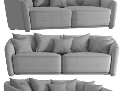 Etra Sofa by Elve Luxury 3D model