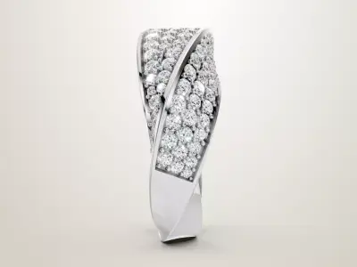 Cartier ring 3D print model