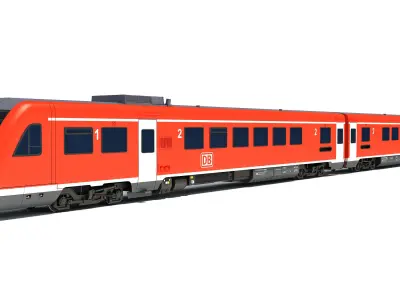 DB Train 3D model