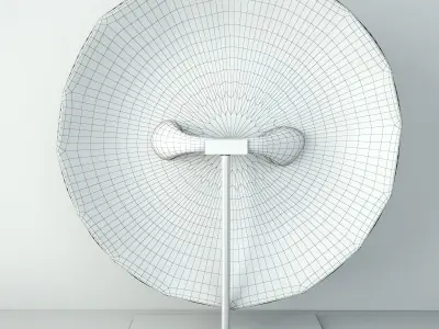 Zulu Pinwheel Shield 3D model