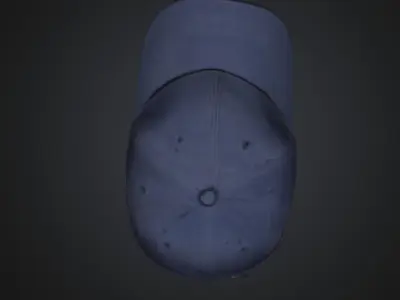 Baseball cap 3D model