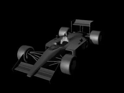 MP 4-4 Model Car Low-poly 3D model