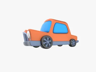 Vintage Car 3D model order
