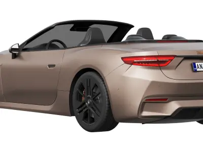 Maserati GranCabrio Folgore 2025 3D model