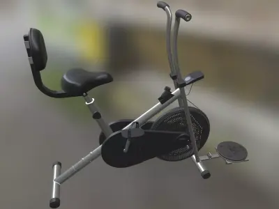 Gym Cycle Air Bike 3D model