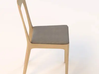 Hiroshima Dining Chair 3D model