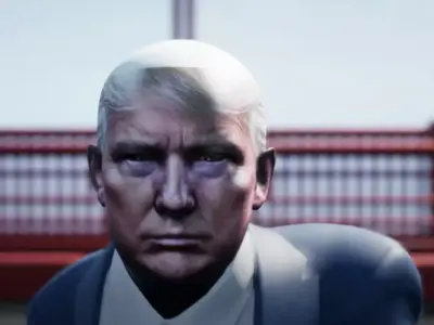 Trump 3D Unreal engine 4 3rd model-coolgames 3D model