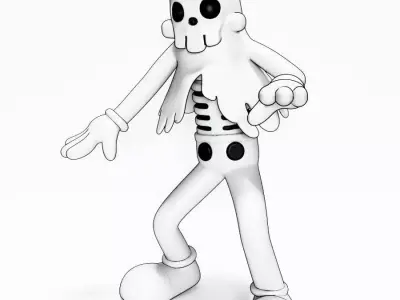 Ghost from Swing You Sinners toy 3D print model