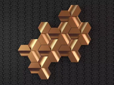 3D WALL PANEL  collection 6 of14 3D print model