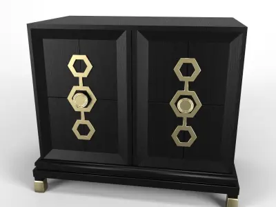 turner cabinet 3D model