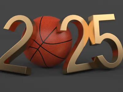 New Year 2025 Free 3D model purchase