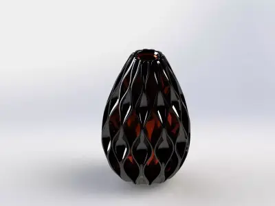 Modern Vase Model A 3D model