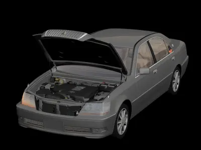 Toyota Majesta 170 3D model