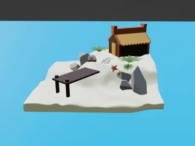 Isometric design 3D model