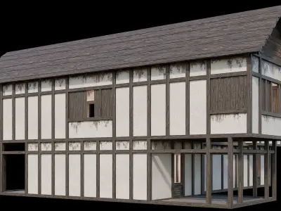 Medieval Village Pack  - 6 Assets - 4K Textures Game Ready Low-poly 3D model order