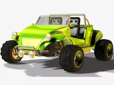 Sand Buggy 3D model