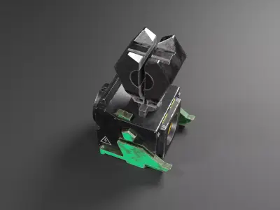 Device satelite generator vol2 Low-poly 3D model