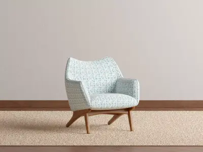 Edmund Barrel Chair 3D model